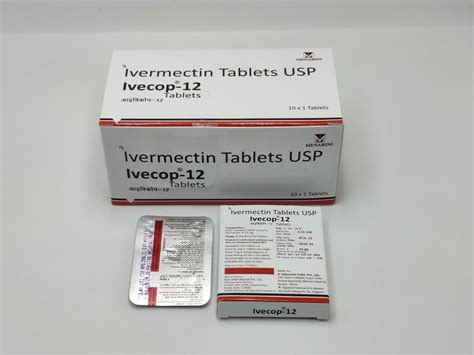 Ivecop 12 Ivermectin 12 Mg Tablet At Rs 29 Stripe Manraj Park