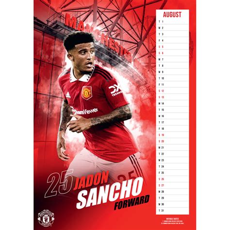 Manchester United FC 2023 A3 Calendar | Wilko