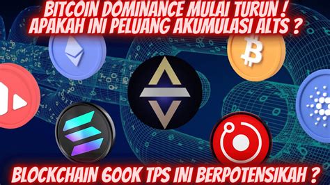 Crypto Altcoins Waktunya Akumulasi Blockchain Tps Besar Ini Potensi