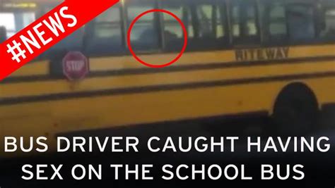 Shocking Video Shows Driver Having Sex With Prostitute On School Bus