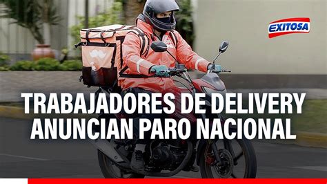 🔴🔵trabajadores De Delivery Anuncian Paro Nacional Solicitando Mejoras