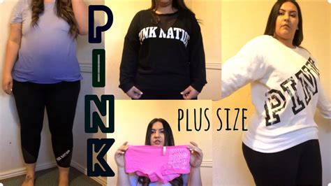 Victorias Secret Pink Plus Size Try On Haul Youtube