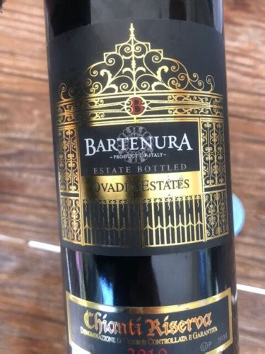 Bartenura Ovadia Estates Chianti Riserva Vivino Australia