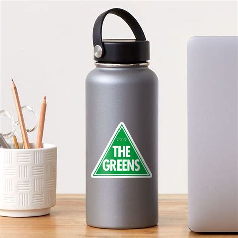 The Greens The Green Party Of Australia 2019 Logo Sticker For Sale