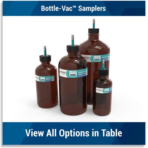 Bottle Vac Samplers Entech Instruments