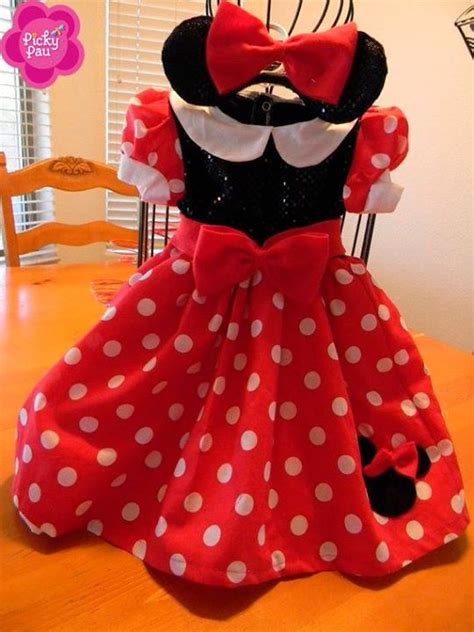 Venta traje de minnie niña en stock