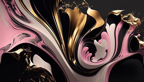 Pink Gold Black Background Stock Photos, Images and Backgrounds for ...