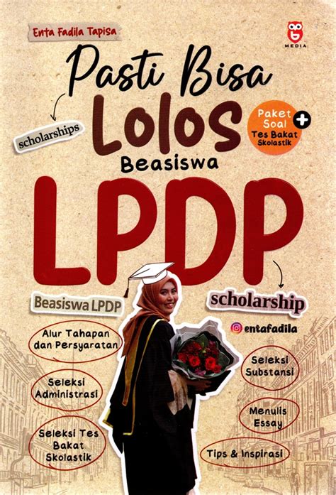 Jual Buku Pasti Bisa Lolos Beasiswa Lpdp Karya Enta Fadila Tapisa