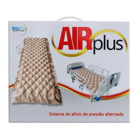 Colchão Inflável Anti Escara Pneumático de Solteiro modelo Air Plus