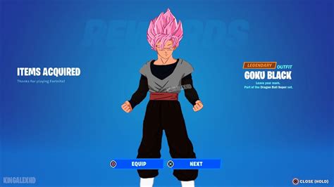 How To Get Goku Black Skin Now Free In Fortnite Unlock Goku Black