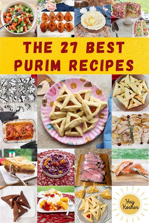 The 27 Best Purim Recipes - Yay Kosher