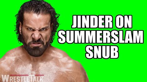 Jinder Mahal Shoots On Wwe Summerslam Snub Wrestletalk