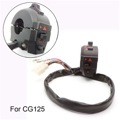 Motorcycle Handlebar Switch Light Start Control Kill On Off For Honda