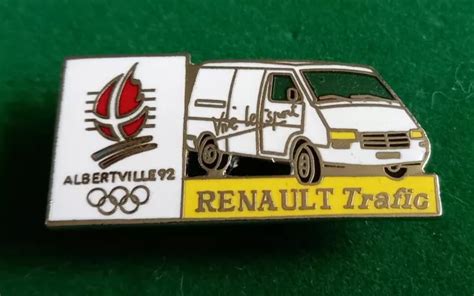 Pin S Attaches Jeux Olympiques Jo Albertville Renault Trafic Sign