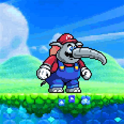 Mario Elephant From Super Mario Bros Wonder By Kensuyjin33 On Deviantart