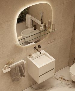 Wall Mounted Washbasin MANITONDO MOMA DESIGN Corian Custom