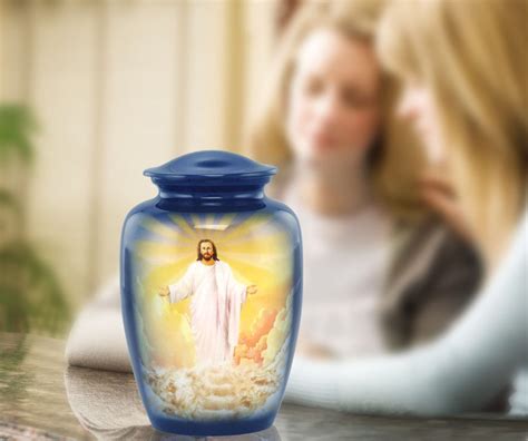 Jesus Christ Urn Handcrafted Jesus Urn Religious Urn Funeral And