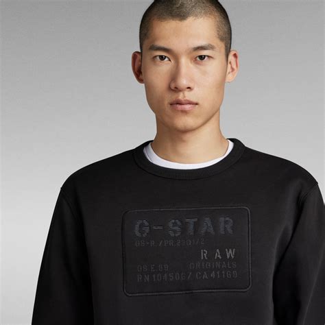 Originals Sweater Zwart G Star Raw® Nl