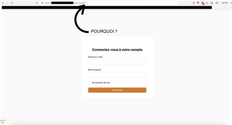 Pourquoi Y A T Il Un Point D Interrogation Lorsque Je Me Connecte