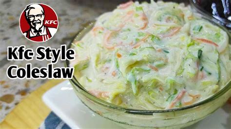 Kfc Coleslaw Recipe Panlasang Pinoy Bryont Blog