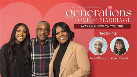 Cece Winans Presents Generations Love And Marriage Youtube