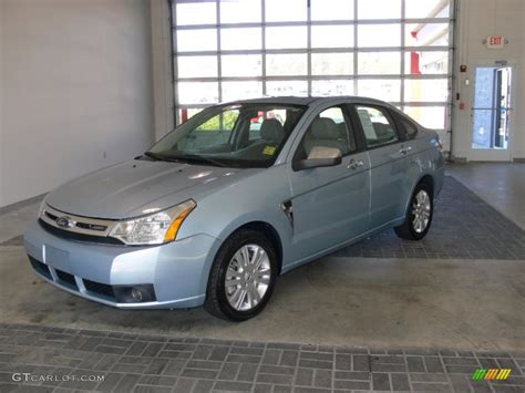 Light Ice Blue Metallic Ford Focus Sel Sedan Gtcarlot