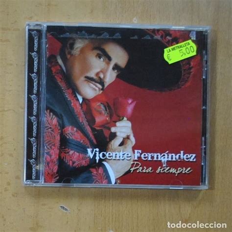 Vicente fernandez - para siempre - cd - Vendido en Venta Directa - 243346730