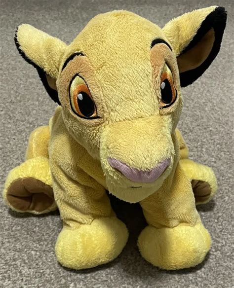 DISNEY STORE SIMBA The Lion King 12 Plush Soft Stuffed Toy 9 50