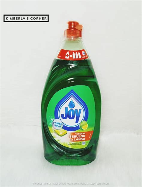 Joy Dishwashing Liquid Concentrate Kalamansi 780ml Furniture Home