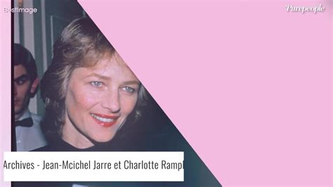 Jean Michel Jarre divorcé de Charlotte Rampling une tempête intense