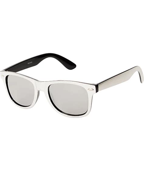 Classic Brushed Mono Chrome Sunglasses | Zumiez