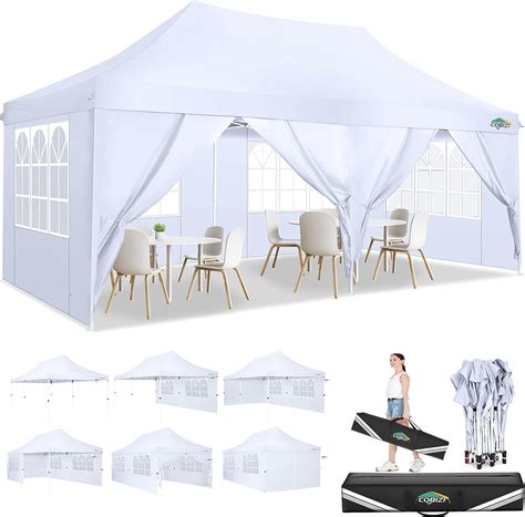 Amazon Cobizi X Pop Up Canopy Tent With Removable Sidewalls