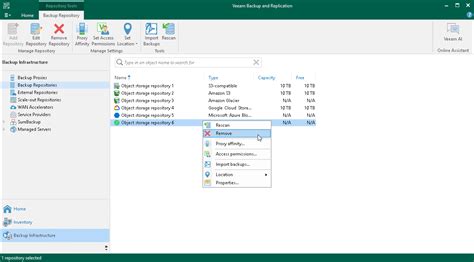 Removing Object Storage Repository User Guide For Microsoft Hyper V