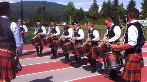 Sfu Pipe Band Drum Corps Youtube