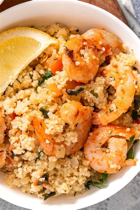 Shrimp Couscous Recipe Couscous Recipes Shrimp With Couscous Recipe Couscous Recipes Healthy