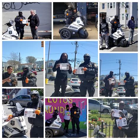 Th Precinct Community Service Officer Porter Greets Area Residents And