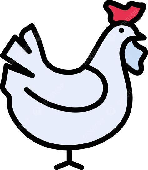 Cabeza De Cara De Aves De Corral De Gallina Vector Png Aves De Corral