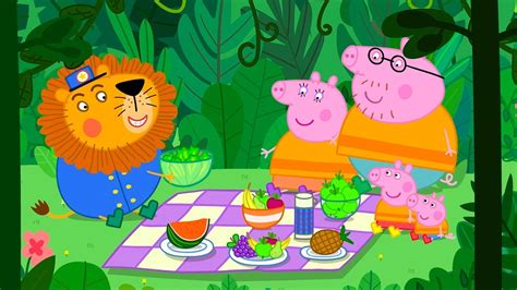 Picnic In The Rainforest 🌴 Peppa Pig Official Full Episodes Youtube