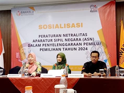 Bawaslu Diy Ingatkan Asn Untuk Netral Dalam Pemilu