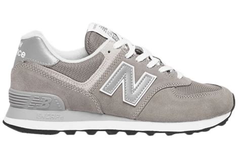 New Balance 574 Grey Silver White Men's - ML574EG - US