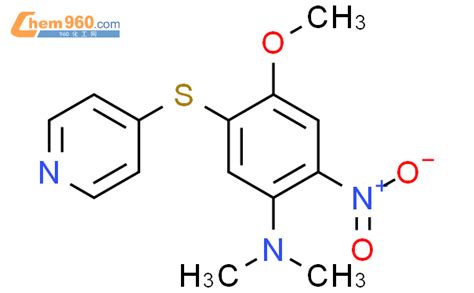 844665 83 4 4 Methoxy N N Dimethyl 2 Nitro 5 Pyridin 4