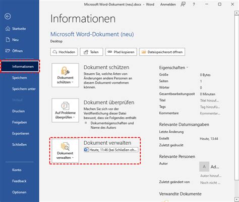 Methode Berschriebene Word Datei Wiederherstellen