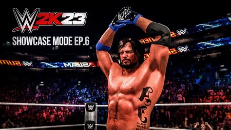 WWE 2K23 Showcase Mode AJ Styles VS John Cena Summerslam 2016