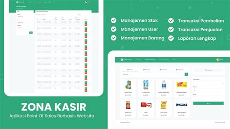 Zona Kasir Aplikasi Point Of Sales Berbasis Website