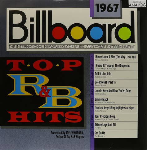 Billboard Top R&B Hits 1967 [VINYL]: Amazon.co.uk: CDs & Vinyl