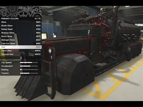 GTA 5 Arena War DLC Vehicle Customization MTL Apocalypse Cerberus