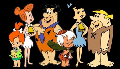 The Flintstones Family/The Rubbles Family | Flintstones, Anime, Hanna ...