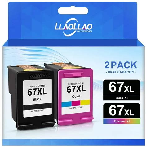 67xl Ink Cartridge For Hp 67 Ink For Hp Deskjet 2700 2700e 2752 2752e 2755 2755e Envy 6000 6055