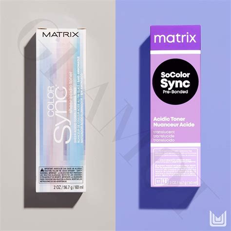 Matrix Socolor Sync Pre Bonded Acidic Toner Ultra Gently Acidic Toner