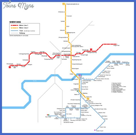 Shenyang Metro Map - Toursmaps.com